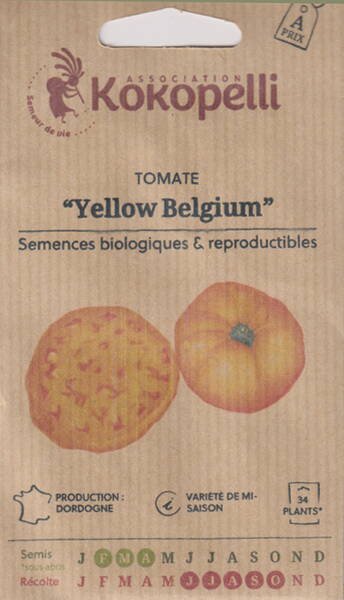 Томат "Бельгийский жёлтый"